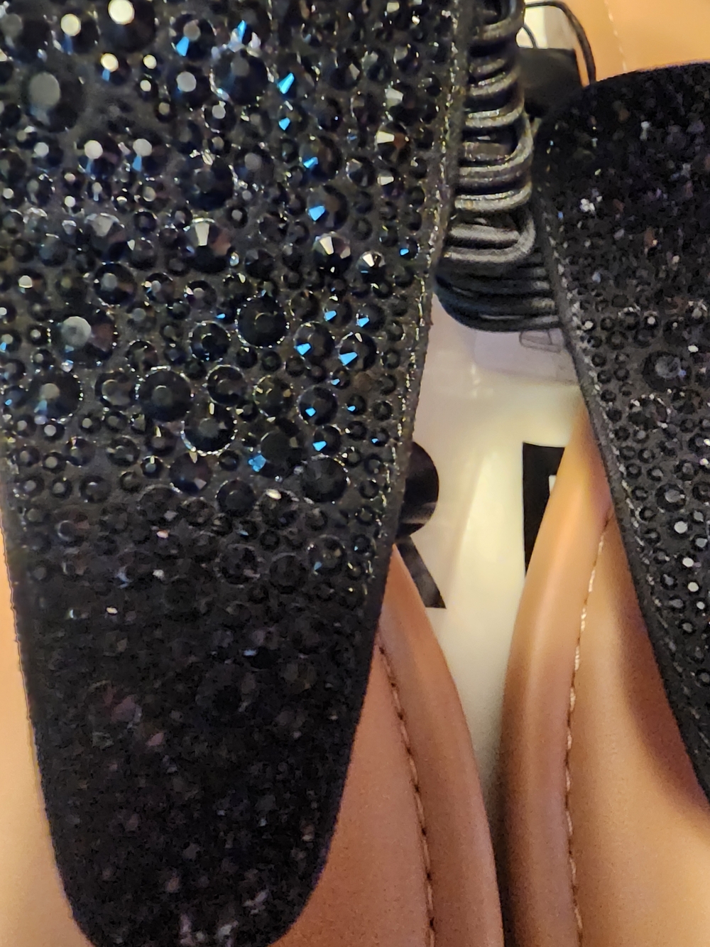torrid Black Jeweled Slingback Sandals Sz 9 New - Picture 8 of 8
